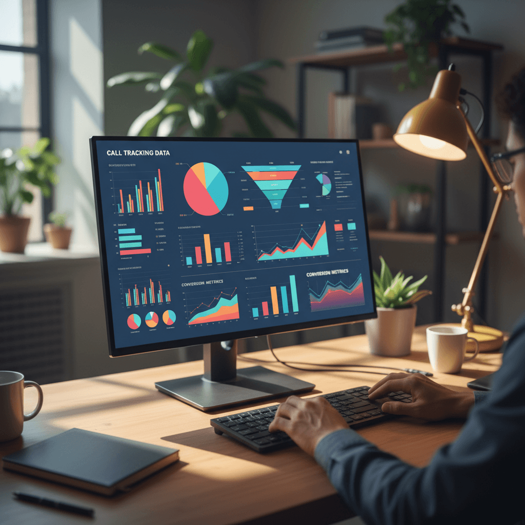 Call tracking analytics dashboard